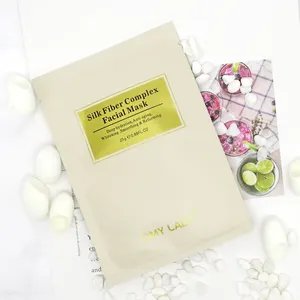 Organic OMY LADY classic facial mask sheet collagen silk fiber face mask for private label
