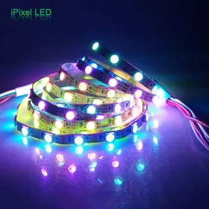 Flexible addressable ultra thin 60leds/m rgb led strip 5V SMD5050 led tape 5mm