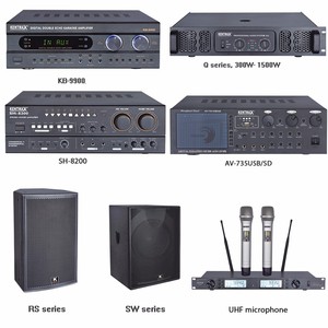 Amplificateur audio stéréo Hi-Fi avec écho et <span class=keywords><strong>caisson</strong></span> de basses pour karaoké, best-seller en <span class=keywords><strong>2022</strong></span> - Product Image 6