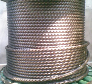 Câble métallique d'ascenseur en acier non galvanisé, revêtu d'huile, 6*19 EHS - Product Image 5