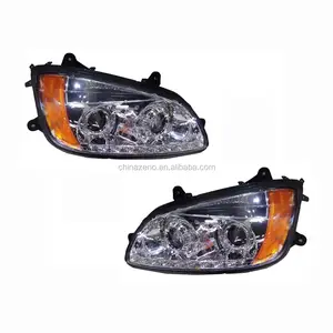 ไฟหน้าโปรเจคเตอร์แบบโครเมียม ด้านผู้โดยสาร/ด้านคนขับ พร้อมไฟเลี้ยว LED สำหรับรถบรรทุก KENWORTH T660 - Product Image 1