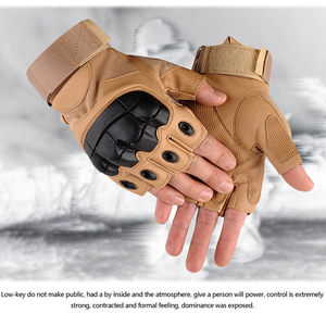 Black and brown leather <span class=keywords><strong>gloves</strong></span> <span class=keywords><strong>riot</strong></span> gear - Product Image 4