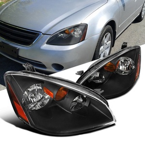 Applicable aux phares JDM pour Nissan Altima 2002 2003 2004, phares noirs, paires de phares - Product Image 1