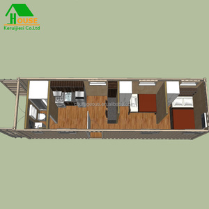 Container Habitable Chuyển Đổi 20ft 40ft Container Cửa Hàng/Bộ Dụng Cụ/Nhà/Nhà - Product Image 6