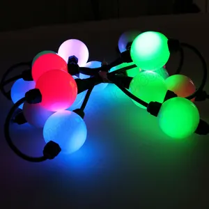 3d Rgb Dmx Led Pixel Ballen Licht Snaren 35Mm 6Leds Led Pixel Licht Bal 24V