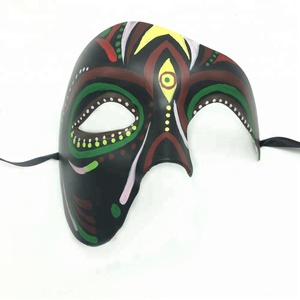 Hecho a mano <span class=keywords><strong>de</strong></span> <span class=keywords><strong>alta</strong></span> calidad Día <span class=keywords><strong>de</strong></span> los <span class=keywords><strong>muertos</strong></span> máscara del partido barato venta - Product Image 1