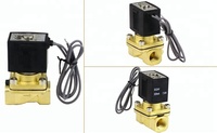 Válvula Solenoide de Control Eléctrico Neumática de Latón para Agua, Compatible con SMC, 220V CA 24V CC, Normalmente Cerrada, OEM