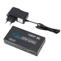 Séparateur HDMI 1 en 4 sorties 1x4 HD 1.4 P 3D 4X2K UHD, adaptateur, interrupteur pour PC, HDTV, BOX PS3, DVD, collection 1080