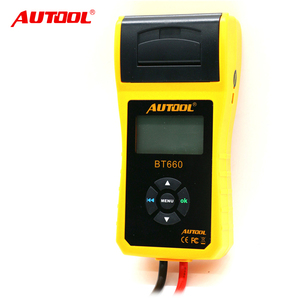 Envío Gratis 12 V/24 V con impresorabatería de coche analizador/BT-660 del coche 12 v comprobador de batería analizador - Product Image 4