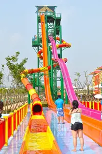 Exciting Fiberglass High Speed Water Slides Prices