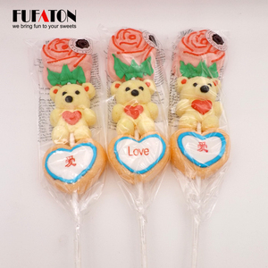 Uzun çubuk eğlenceli ebegümeci kebap lolipop toptan - Product Image 5