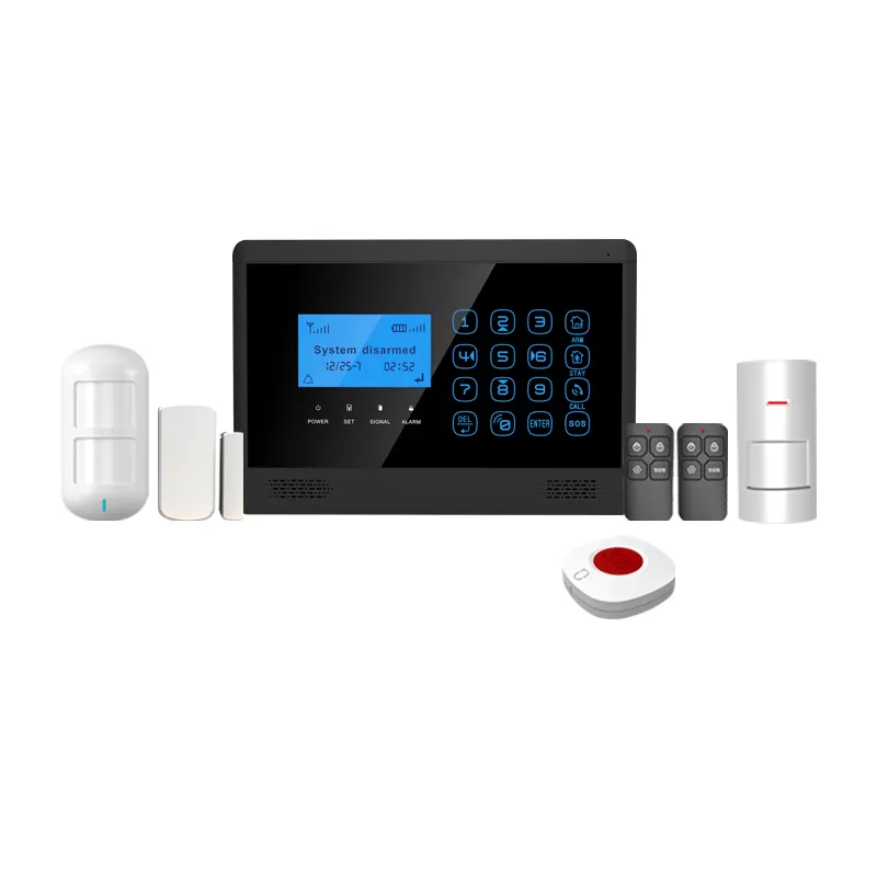 Manufacturer Anti Intruder Tuya App Wifi Gsm/3g/gprs Smart Home House Alarm Hub Kit System
