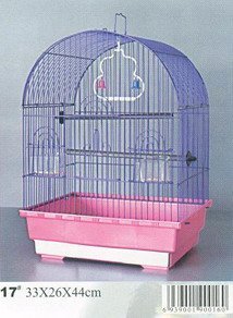 Metal tel kuş üreme kafesi kuş evi el yapımı kuş kafesi - Product Image 5