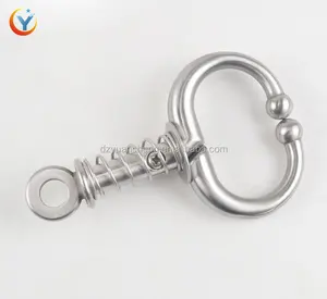 Farm Animals Stainless Steel Automatic Cow Spring Nose Pliers Cattle Ware Binding Tool Nose Clamp Traction Cattle Ring for sale