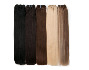 Aliexpress 网上购物角质层排列的处女头发俄罗斯金发头发纬 - Product Image 5