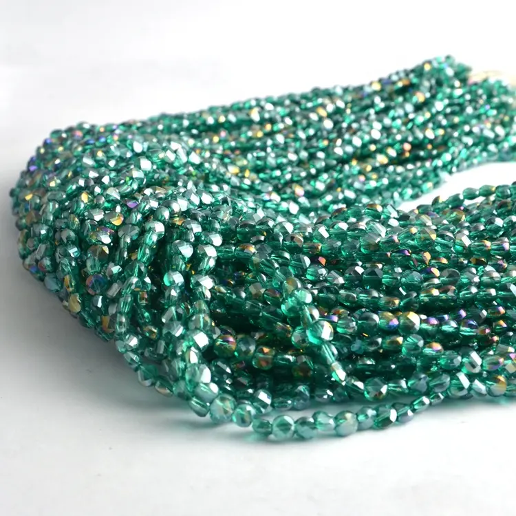 AB Glass Tile beads, glass beads raw material