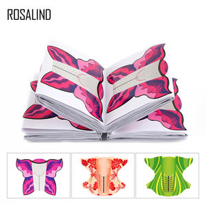 Rosalind gros <span class=keywords><strong>Nail</strong></span> Art outils 100 pcs/lot longue acrylique Extension papier plateau ongles Extension forme pour ongles étendre - Product Image 3