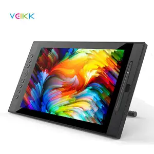 VEIKK VK1560 15.6 inç LCD IPS Grafik Tablet kalem ekran ile 8192 Seviye Pilsiz Kalem