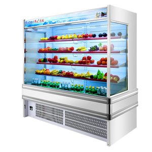 Vitrine réfrigérée ouverte pour fruits et légumes <span class=keywords><strong>de</strong></span> supermarché - Product Image 1