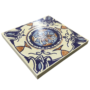 Pintado a mano antiguo patrón 100x100mm Cerámica Arte para <span class=keywords><strong>piso</strong></span> - Product Image 2