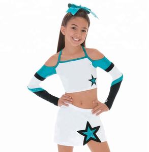 Uniformi da <span class=keywords><strong>Cheerleading</strong></span> per Bambini con Sublimazione e Loghi Personalizzati Made in China - Product Image 1