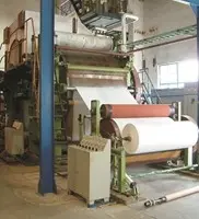 1880 Afval Papier Recycle Verwerking Omzetten Product Jumbo Roll Toiletpapier Making Machine