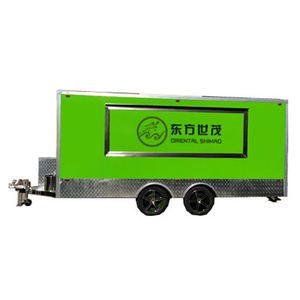 Calle móvil carrito de comida rápida churros remolque alimentos - Product Image 5