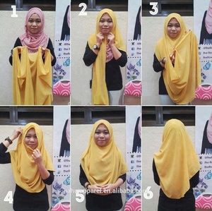 Hot Selling einfarbige Double Loop <span class=keywords><strong>Instant</strong></span> Schal einteilige <span class=keywords><strong>Jersey</strong></span> Hijab Schals für Herbst Slip-On Two Face Design