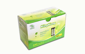 ถ่านไฟฉายคิงคอง ซิงค์คาร์บอน R03p 1.5v Um-4 AAA แบบแห้ง - Product Image 5