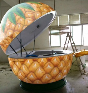 Remolque <span class=keywords><strong>de</strong></span> quiosco <span class=keywords><strong>de</strong></span> frutas móvil portátil Summerhouse con forma <span class=keywords><strong>de</strong></span> fruta <span class=keywords><strong>de</strong></span> piña para eventos y festivales <span class=keywords><strong>de</strong></span> <span class=keywords><strong>verano</strong></span> - Product Image 5