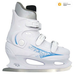 <span class=keywords><strong>Pattini</strong></span> <span class=keywords><strong>da</strong></span> Ghiaccio Professionali Bianchi alla Moda per Pattinaggio Artistico, Stagione Invernale, Noleggio per Ragazze - Product Image 6