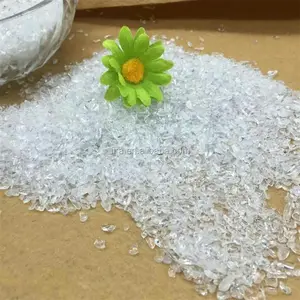 Toptan doğal kristal taş cips Poilished Shinning temizle kuvars kristal taş çip satılık