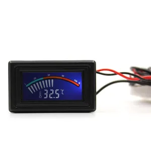 Thermomètre à pointeur numérique pour voiture, mesure de la température de l'eau, C/F, MOD PC, compatible avec étui d'ordinateur, Thermometer Celsius/Fahrenheit