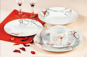 bone china jantar moderna set