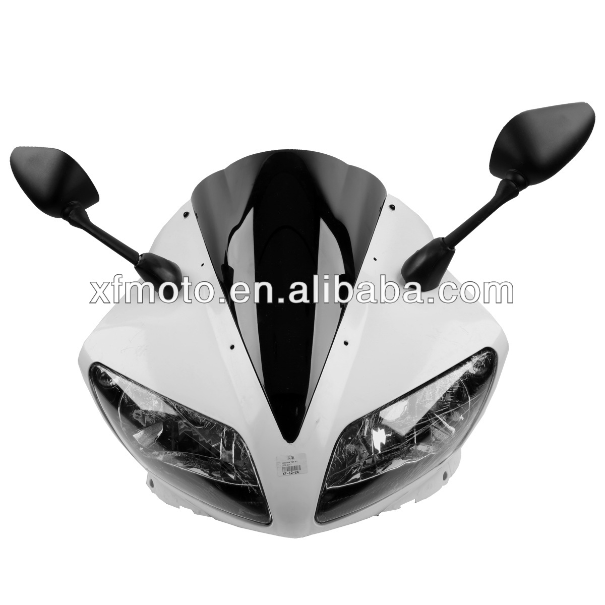 Для мотоциклетных фар Yamaha YZF R1 02-03, верхняя обтекатель, зеркало, ветровое стекло