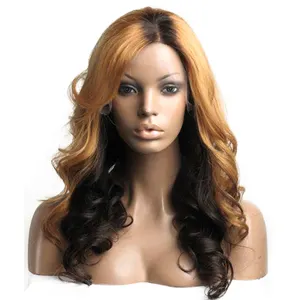 Synthetic hair wig Chinese supplier machine made synthetic wig
