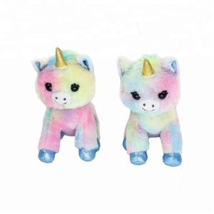Lk <span class=keywords><strong>Fancy</strong></span> Đầy Màu Sắc Cầu Vồng Vàng Sừng <span class=keywords><strong>Unicorn</strong></span> Đồ Chơi Nhồi Bông Cho Trẻ Em - Product Image 5