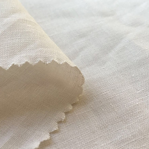 Tejido de lino blanco puro, transpirable, natural, venta al por mayor, 100% - Product Image 2