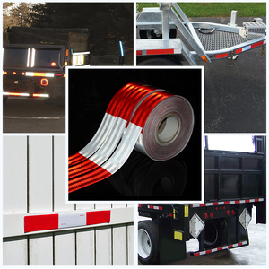 Ruban réfléchissant auto-adhésif de qualité diamant 983, matériau prismatique DOT C2 <span class=keywords><strong>pour</strong></span> camions et remorques - Product Image 6