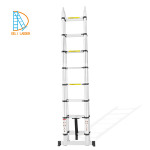 Deliladder 5.0m nhôm đôi đa chức năng Kính thiên văn thang EN131 CE - Product Image 3