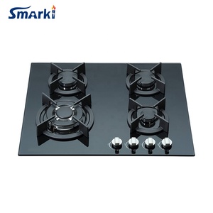 60cm chiều rộng <span class=keywords><strong>3</strong></span> Vòng Burner temper kính được xây dựng trong khí <span class=keywords><strong>HOB</strong></span> với FFD thiết bị an toàn sg45909b - Product Image 2