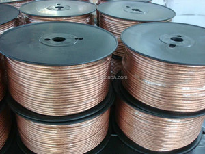 High Quality Flexible Transparent Monitor Audio <strong>Speaker</strong> <strong>Cable</strong> - Product Image 2