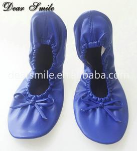 Nuovo Arrivo 2026: Ballerine Monouso Leggere con Cinturino Regolabile, Suola in Gomma, Blu Navy, Pieghevoli, Estive, in Cotone - Product Image 3