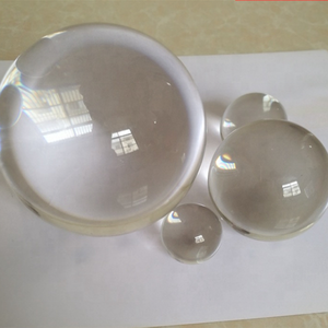 100mm 200mm Klar Opal dekorative solide glas ball