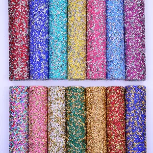 8 adesivi a forma di gemma per artigianato scintillante con retro piatto e strass adesivi di cristallo per bambini fai da te, adesivi acrilici autoadesivi