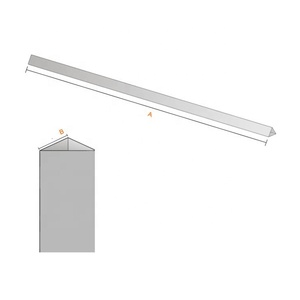 Di <span class=keywords><strong>alluminio</strong></span> del metallo triangolo bar magazzino - Product Image 5