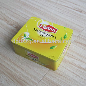 <span class=keywords><strong>Lipton</strong></span> thé emballage square cas d'étain - Product Image 1