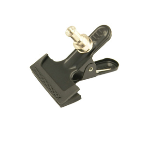 <span class=keywords><strong>Clip</strong></span> de fondo de estudio, agarre de metal de 45mm con cubierta protectora de goma y espiga/rosca de 1/4" - Product Image 1