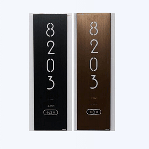 ไม่รบกวนห้องพักโรงแรมประตูป้ายแขวนป้ายชื่อจานประตูขายส่งแผ่น - Product Image 4