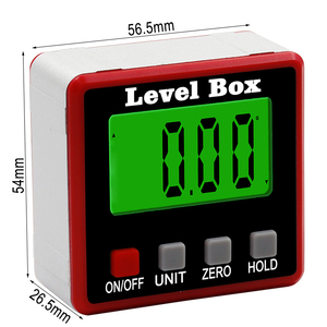 Precision Digital Winkelmesser Neigung messer Wasserdichte Füllstand sbox Digital Angle <span class=keywords><strong>Finder</strong></span> Abschrägung sbox mit Magnet fuß - Product Image 5